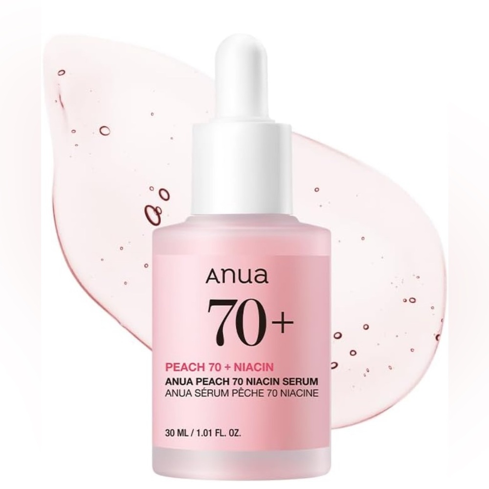 Anua Peach 70 Niacinamide Serum 30ml / brightening hydrating face serum